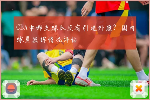 CBA中哪支球队没有引进外援?国内球员发挥情况评估